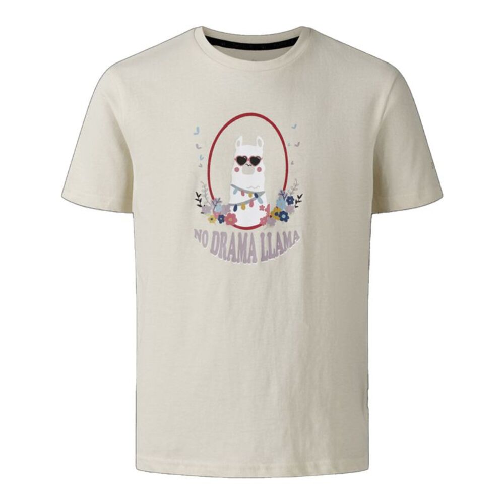 Dare 2B Childrens/Kids Trailblazer III Llama T-Shirt / Almond Milk